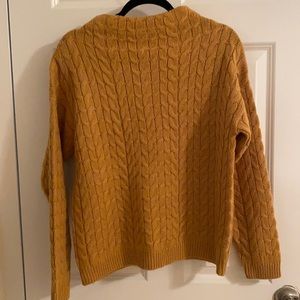 Many yellow sweater size S